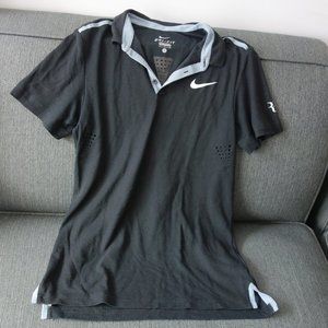 Nike RF (Roger Federer) Dri-Fit Tennis Polo Size S